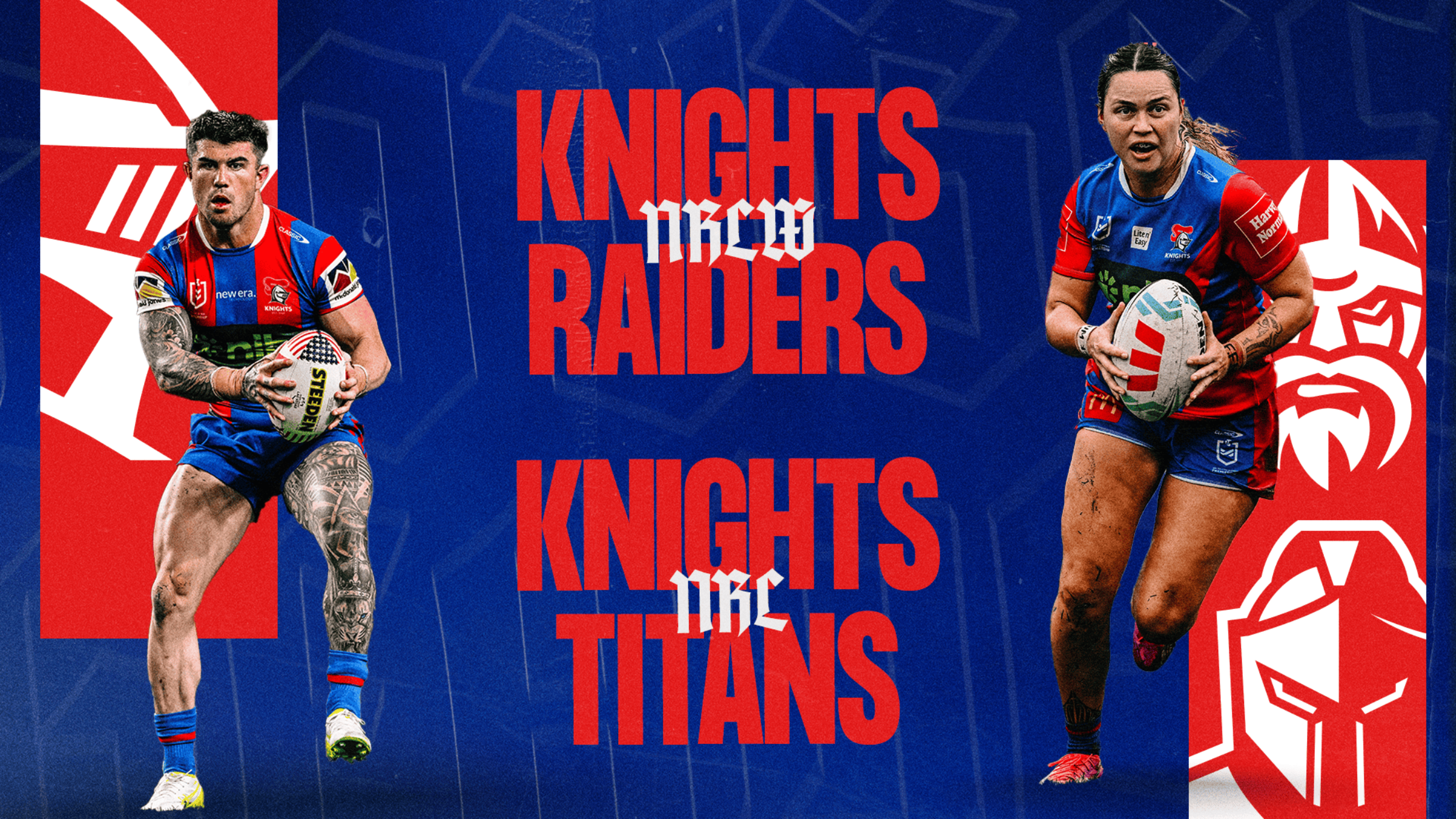 2026 NRL Telstra Premiership - Newcastle Knights v Gold Coast Titans