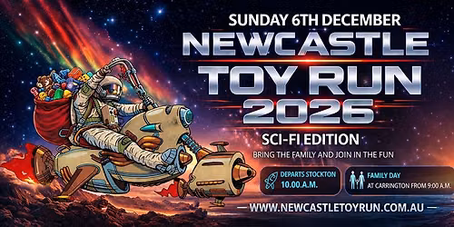 2026 Bikers For Kids Newcastle Toy Run &amp; Family Day