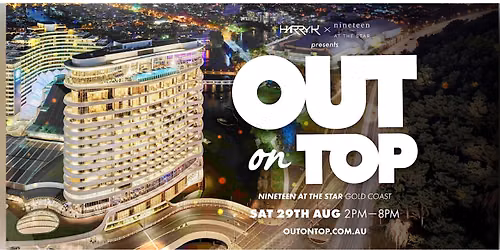OUT ON TOP Gay/Bi Rooftop Party (Gold Coast/ QLD) - 18+