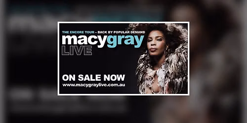 ADELAIDE | HINDLEY STREET MUSIC HALL | MACY GRAY LIVE 2026