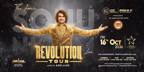 Sonu Nigam Live ♾️Revolution Tour 2026