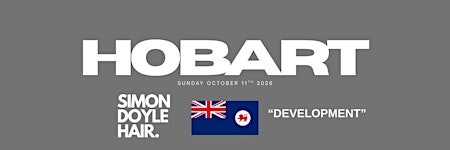 HOBART MENS HAIR WORKSHOP / @SIMONDOYLEHAIR @DEVELOPMENT_AU