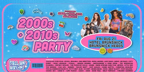 2000s + 2010s Party - Brunswick Heads