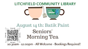 Seniors Morning Tea - Batik Paint