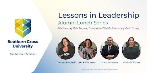 Lessons in Leadership: Alumni Lunch Series 2026